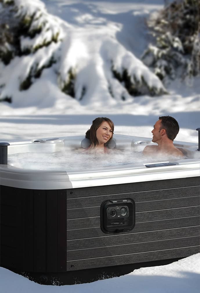 Unwinding After Winter Activities - RnR Hot Tubs and Spa - Hot Tubs and Spa Calgary