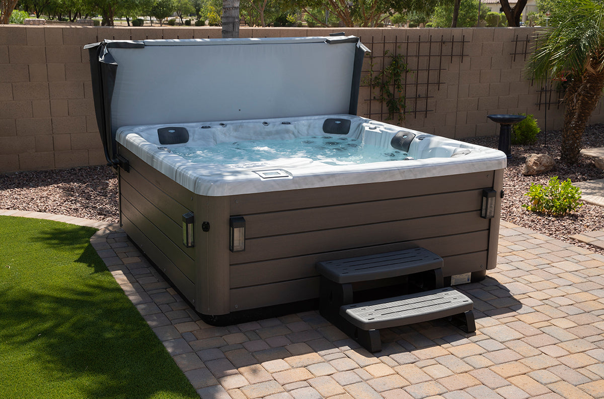How to fill a hot tub