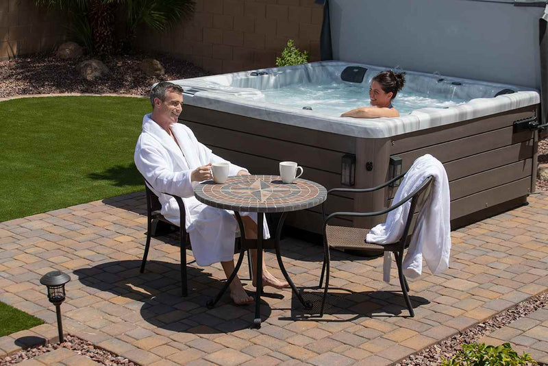 Private Space for Hot Tub