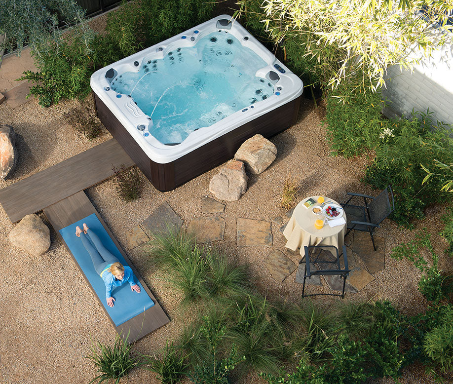 Hot tub spring maintenance
