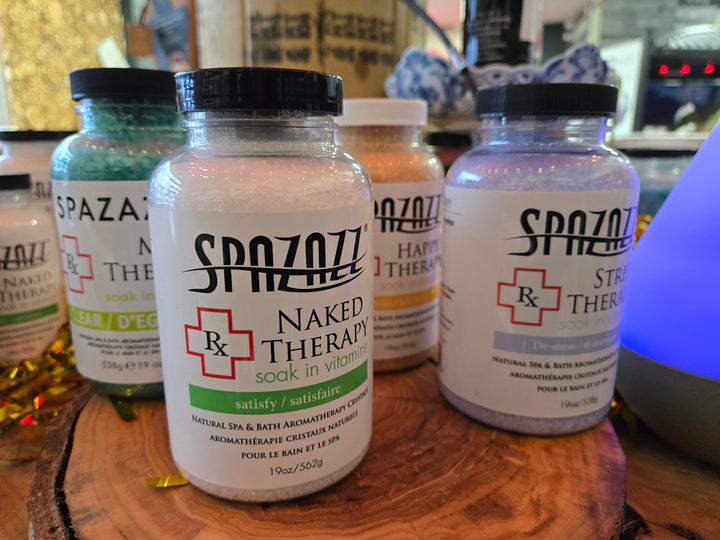 4 Pack of Assorted Spazazz Therapy Scents