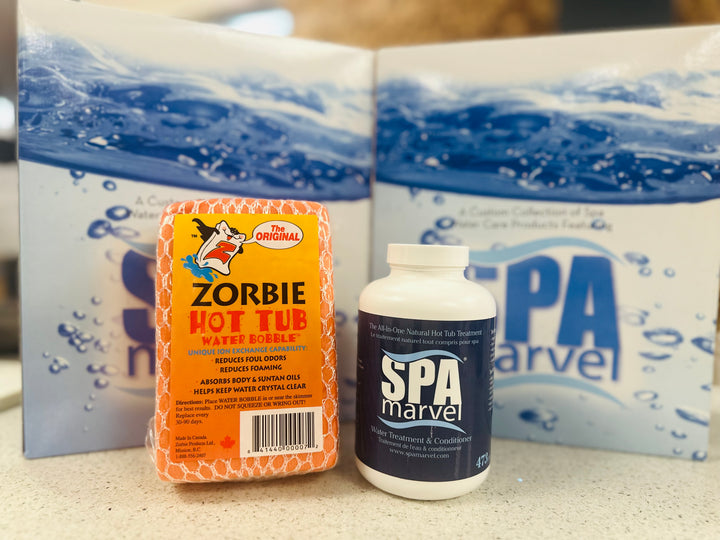 Spa Marvel All-In-One Water Treatment w/ Zorbie