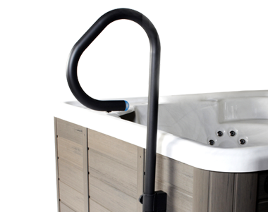Cover Valet - Spa Side LED Handrail w/Base (Undermount)