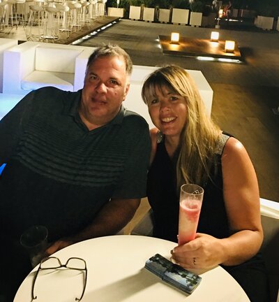 John and Kimberly McCrimmon, the owners of RnR Hot Tubs and Spas
