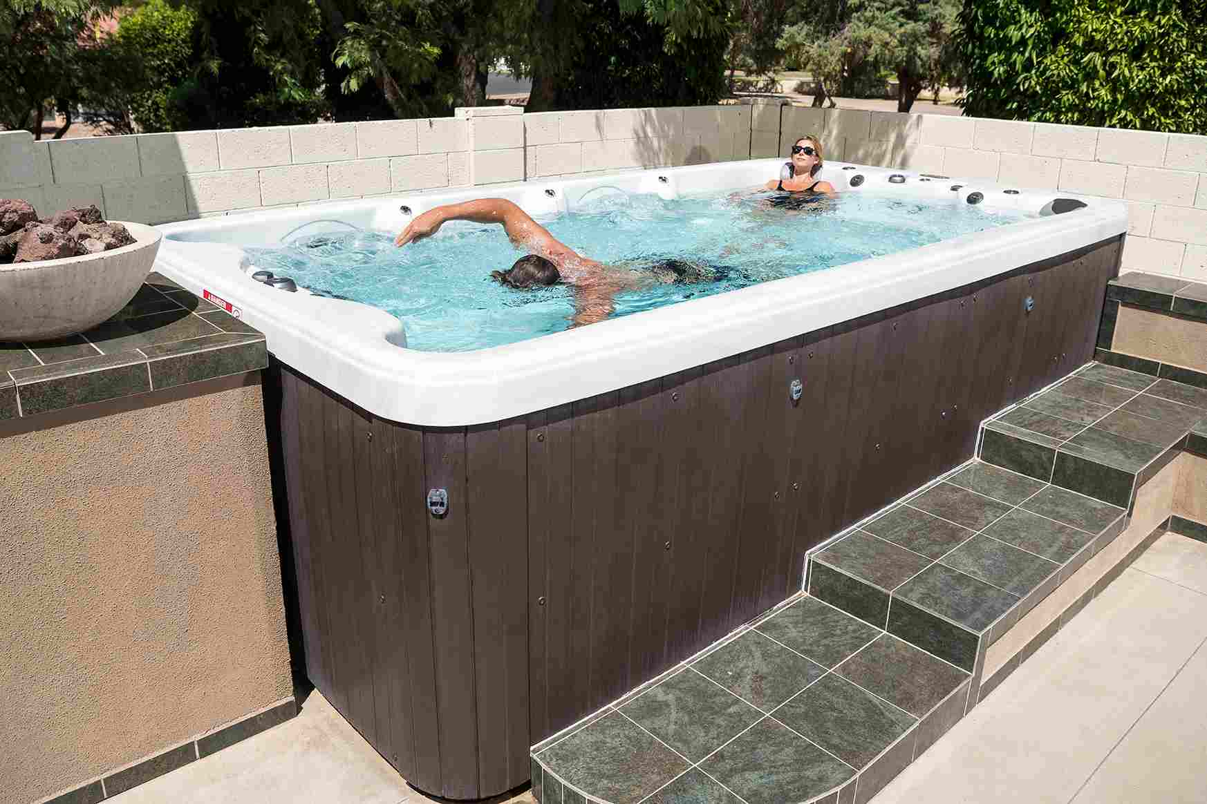 Exercise at Home in a Swim Spa