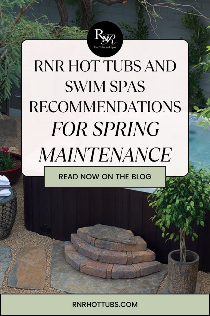 Hot tub spring maintenance