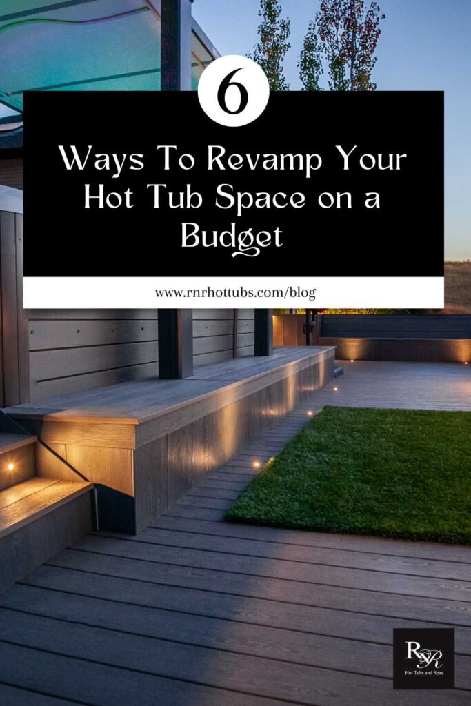 transform your hot tub area. hot tubs Calgary. swim spas Calgary